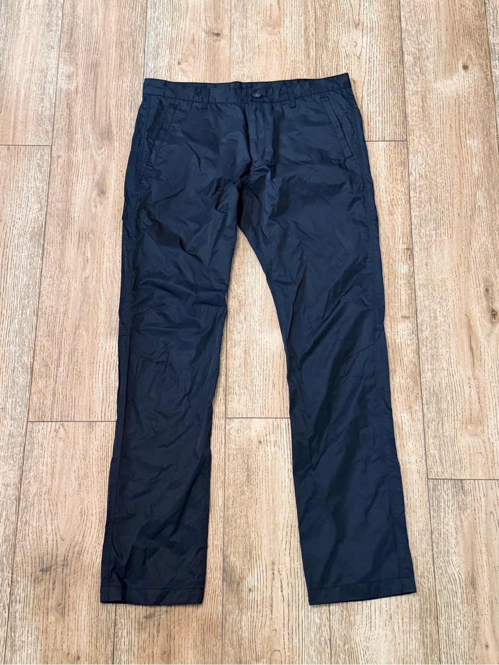 Calvin Klein Men's Dark Navy Straight-Leg Pants